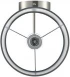 Бра Lumion Latti 8262/1W металл/текстиль, никель/серый E14 1*40W 220V