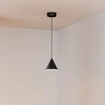 Подвесной светильник светодиодный SP-MAKOTO-R180-10W Warm2700 (BK, 36 deg, 230V, TRIAC) (Arlight, IP20 Металл) 057206