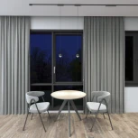 Трековый светильник магнитный 48V Denkirs Air Hang DK5376-BK (LED, шар)