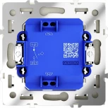 Выключатель одноклавишный (сталь) Voltum S70 VLS010105
