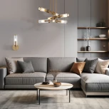 Бра Eurosvet Oriens 60166/1 латунь (220V)