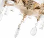 Подвесная люстра хрустальная на штанге Arte Milano Sorrento-2509 372509/5/250/400 GD (220V)