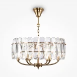 Подвесная люстра Maytoni Suite MOD122PL-06BS (220V, на цепи, круглые)