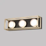 Настенный светильник iLedex Link 4778-50x15 MBK+SGD (220V, пульт управления)