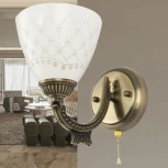 Бра с выключателем Arte Milano AM343837 343837/1W AB (220V)