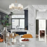 Подвесная люстра Arte Milano Florentia-3857 303857/5 Wh/Gd (220V, на цепи)