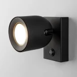 Спот для чтения Elektrostandard Ogma MRL 1009 черный (220V, выключатель)