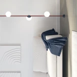 Трековый светильник 48V Denkirs Belty Orb DK5550-BK (LED, шар)