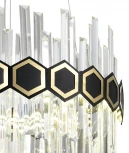 Подвесная люстра Natali Kovaltseva Innovation STYLE 83015 (LED, 220V, хрусталь, на тросе, круглые)