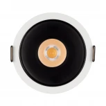 Светильник встраиваемый LED MS-ATLAS-BUILT-R90-25W Warm3000 (WH-BK, 30 deg, 230V) (Arlight, IP20 Металл) 035457