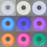 Потолочный светильник RGB круглый Citilux Light & Music MP3 CL703M61 (LED, 220V, пульт управления, управление смартфоном, голосовое управление, умный дом - Алиса, Маруся, Сири, круглые)