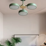 Потолочная люстра на штанге Move 3 Green ImperiumLoft Move_01 (178248-26) (LED, 220V)