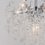 Потолочная люстра хрустальная на штанге Reluce 90324-0.3-07 CR (220V)