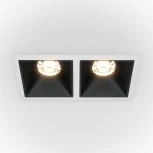 Встраиваемый светильник Alfa LED 3000K 2x10Вт 36° Dim Triac Maytoni Technical DL043-02-10W3K-D-SQ-WB (220V)