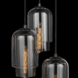 Подвесной светильник 33 ИДЕИ PND105.03.16DC3.003.DC-M16GT (220V, на проводе, круглые)