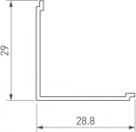 Экран SL-KANT-H30-3000 SQUARE OPAL (Arlight, Пластик) 046184