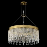 Подвесная люстра хрусталь Crystal Lux AQUA SP12