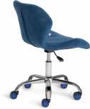 Кресло SELFI флок , синий, 32 Tetchair 15303