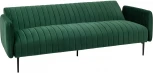 Диван прямой Stool Group Дрезден велюр зелёный УТ000035922