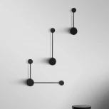 Бра Via Pin Wall Injection L41,5+29,5 Black ImperiumLoft Dots01 (193145-26)