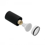 Точечный светильник накладной Wolta WSL-GU10/03BL под лампу GU10 Черный CORALLO