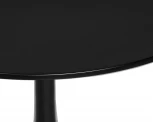 Стол обеденный MIA (черная столешница, черное основание) Dobrin 219TD-LMZL MIA, цвет столешницы черный, основания черный