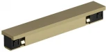 Коннектор прямой для трека Denkirs Shine Base TR5722-SB 48V сатинированная латунь