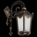 Настенный фонарь уличный Кузнечное дело Ретро 35-001-ЧЗ (220V, ковка, под старину, IP54)
