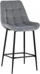 Стул полубарный Stool Group Флекс велюр серый УТ000034997