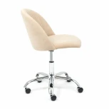 Кресло MELODY молочный (флок)