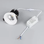 Встраиваемый точечный светильник MS-FOGGY-BUILT-R86-10W Day4000 (WH, 36 deg, 230V) (Arlight, IP54 Металл) 039068 (LED)