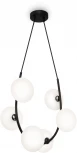 Подвесная люстра Freya Perlina FR4005PL-06B2 (220V, на тросе, шарики)