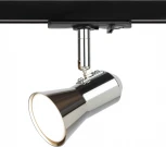 Трековый светильник однофазный ЭРА TR37-GU10 CH (220V)