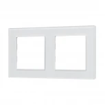Рамка стеклянная FRM-GLARE-GS-2-WH (Arlight) 043796