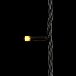 Гирлянда Нить 10м Шампань, 75 LED, Провод Черный Каучук, IP65