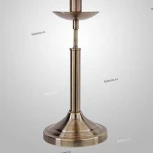 Интерьерная настольная лампа Eurosvet Hotel 01010/1 античная бронза (220V, выключатель)