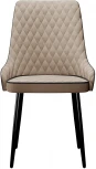 Стул DikLine 305 микровелюр Z128 бежевый, ножки черные