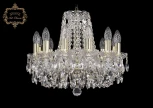 Подвесная люстра Art Classic 11.11 11.11.12.141.Gd.Sp (220V, хрусталь, на цепи, подсвечник, свеча)