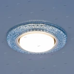 Встраиваемый точечный светильник Elektrostandard 3030 GX53 BL синий