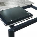 Стол Alpha (140+40) Испанская керамика светлая Top Concept 2001000000913