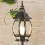 Наземный фонарь Elektrostandard Farola GL 1001S черное золото