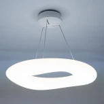 Подвесная люстра RGB Citilux Стратус Смарт CL732A520GS (LED, 220V, умный дом - Алиса, Маруся, Сири, на тросе, кольцо)