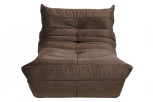 Диван Dreambag Маршмеллоу Коричневый 1 секция 7313300