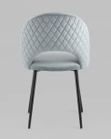 Стул Stool Group Меган NEW велюр с ромбами серый УТ000035475