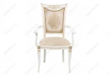 Кресло Woodville Mariano молочное с патиной 438327