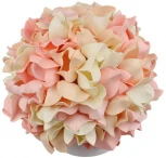 Интерьерная настольная лампа Uniel Гортензия ULW-R07 T/3000K/150C/A Белый/Радужный (220V, цветы, лепестки)