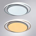 Потолочный светильник круглый Arte Lamp Sonny  A2688PL-1WH (регулировка яркости, LED, 220V, пульт управления, круглые)