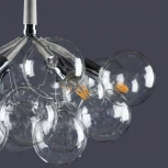 Подвесная люстра Loft IT Bunch 10048/6 White (220V, на проводе, шарики)