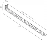 Трековый светильник Downlight светодиодный магнитный Hesby Lighting ElDeko HSBL_0148