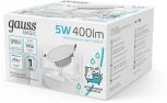 Светильник встраиваемый Gauss Downlight 9033420205 5W 400lm 4000K IP54 белый LED (220V, круглые)